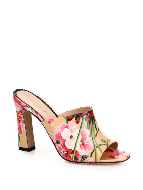 gucci mule print